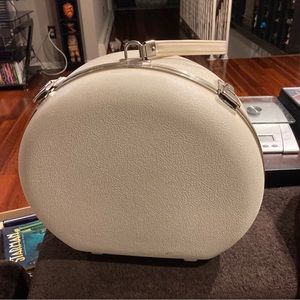 Vintage hair dryer carriers great for a travel case